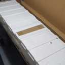 SONGMICS 55 Inches Tall Spacious Jewelry Cabinet, Jewelry Armoire with Light-Up Interior Mirror, Wall or Door Mounted Jewelry Storage Organizer, Lockable, Gift Idea, Cloud White UJJC032W01