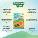 Emerald Pet Grain-Free Chicken Cat Dental Treats  Crunchy Dental Sticks for Cats to Clean Teeth, Reduce Plaque & Tartar, Freshen Breath  Pumpkin for Digestive Health, Natural Cat Chews, 3.6 oz (EXP 01/23/28)