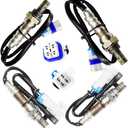 4X Oxygen O2 Sensor for 2008 2009 2010 2011 2012 2013 GMC Sierra 1500 4.8L/5.3L/6.0L/6.2L Upstream + Downstream