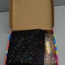 6Pcs Womens 70s Disco Outfits Jumpsuit,Women Fashion Hippie Costume Disco Accessories for Halloween Party, 2XL