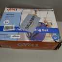 Gym1 Doorway Swing & Pull-Up Bar Gym - Pull-Up Bar Strength Training & Kids Exercise Equipment - Sensory Swing & Rope Ladder Indoor Playset - Indoor Playground for Kids - 2-Piece, Blue