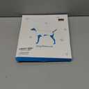 Ezierfy Reflective Dog Raincoat, Windproof & Waterproof Dog Rain Jacket, Adjustable Hooded Pet Poncho with Leash Hole for Small, Medium, Large Dogs (Yellow, Small)