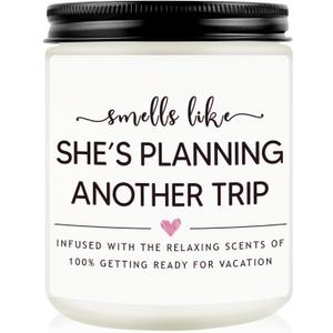 Travel Gifts for Women, Best Gifts for People Who Travel, Gift for Travelers, Vacation, Christmas Gift for Traveler Women Men, Birthday Present for Travelers Woman, Friends (Black)