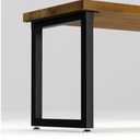 Metal Table Legs Heavy Duty Metal Desk Legs 28 Inch Height Industrial Black Table Legs,Dining Table Legs,Modern Table Legs