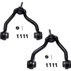 TUCAREST 2Pcs K620719 K620720 (For 4WD 4x4 AWD) Front Upper Control Arm and Ball Joint Assembly Compatible with Ca-dillac Escalade Chevy Astro Blazer Tahoe G-MC K1500 Suburban K2500 Safari Yukon