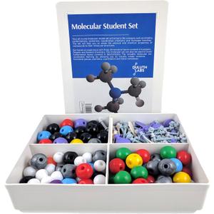 Inorganic and Organic Chemistry Model Student Kit (281 Pieces) - MM-007 with Atom Configurations, Bonds and Orbitals