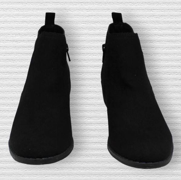 Sun + Stone Cadee Ankle Booties - Black 6.5