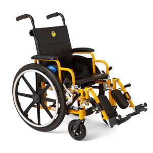 Medline Pediatric Wheelchair for Children - Promoting Comfort and Mobility, 14”W x 12”D Seat