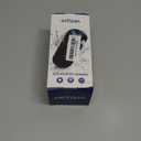 Ortizan Portable Bluetooth Speaker x Stocking Stuffers: IPX7 Waterproof, Wireless, Big Sound, Deep Bass, Dual Pairing, 30H Playtime, White Elephant Gift for Adults Men Women Teen Boys Girls (Black)