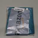 The White Petals Teal Throw Pillow Cover - (16x16 inch) | Decorative, Washable Cushion Covers for Couch, Sofa, Bedroom, Living Room - Pack of 2