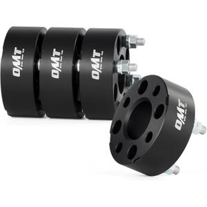 Orion Motor Tech 4x4 Wheel Spacers, Golf Cart Wheel Spacers Compatible with EZGO EZ GO Golf Cart Club Car ATV, 2" Wheel Spacers with 1/2"-20 Studs, Set of 4