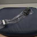 Reading Book Pillow Stand with 3-Color Adjustable Light, Hands-Free Book Holder for Bed or Lap, Wooden Surface, AAA Batteries Required