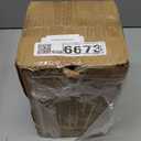 Black Ceramic Canister Set with Bamboo Lids, 3-Piece Airtight Food Storage Jars for Kitchen - Flour, Sugar, Coffee, Tea, Spice - Small, Medium, Large Sizes