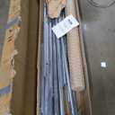 VEVOR Large Metal Chicken Coop with Run, Walk in Chicken Run for Yard with Waterproof Cover, 6.5 x 9.8 x 6.5 ft, Spire Roof Large Poultry Cage for Hen House, Duck Coop and Rabbit Run