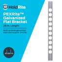 HoldRite 26 Inch Pipe Support Bracket, Galvanized Steel, PEX, CPVC, Copper, 103-26-H