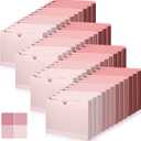 48 Pack Pink File Folders, Expandable File Jackets, Gradient 11.8 x 9.4 inch Pink Expansion Pocket Letter Size, Reinforced Straight-Cut Tab, A4 Letter Size Jackets for Office, Home