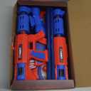 Shooting Toy Set with Hero-Style Target & 2 Cool Air Pump Launcher,Indoor Outdoor Kids Toy,Action Shooting Games,Boys Toys Age 3 4 5 6 7 8 9 10 11 12, Holiday Presents for Boy (Red)