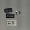 2 Replacement for Liftmaster Chamberlain Sears Craftsman 893MAX Garage Door Opener Remote 2 Pack (Grey)