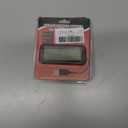 Car Digital Dashboard Clock, Vehicle Electronic Clock with Automatic Backlight at Night, Solar Power Rechargeable Car Clocks with Time/Date/Temperature/Humidity Display