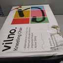 VILNO Ergonomic Kneeling Office Chair - Rocking Home & Work Wooden Computer Desk Chairs, Back & Neck Spine Pain, Better Posture, Ergo Knee Support Stool, Cross Legged Sitting (Gray)