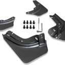 2025 2026 Mud Flaps for New Tesla Model Y Juniper [No Drilling, Protect Paint] 4Pcs PP+TPE Flexible Splash Guards, All-Weather Fender Guards Accessories