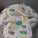 Nursing Pillow for Breastfeeding,Bottle Feeding, Plus Size Breastfeeding Pillows with Adjustable Waist Strap Removable Cover, Extra Pillow on Top for More Support for Mom