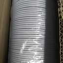 POWERTEC 4" x 10' Flexible PVC Dust Collection Hose with 2pcs Stainless Steel Key Hose Clamps for Table Saw, Band Saw, Planer, Jointer, Woodworking and Garage, WoodShop Dust Collection System