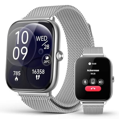 EarlySincere 2.06" AMOLED Smart Watches with Blood Pressure, 118 Sports Modes, Fitness Activity Tracker for Men Women, factory wrapped still