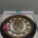 La Crosse Technology 20-inch Bronze Antiqued Gears Quartz Analog Wall Clock - 404-3051C