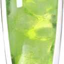 Glass Coffee Mugs, Double Wall Insulated Thermal Cups Drinking Glasses For Tea/Coffee/Latte/Cappucino/Cafe/Milk (650ML/22oz)