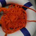 Lifebuoy Set 20Inch Life Preserver Ring and Water Floating Lifesaving Rope 98.4FT,Swim Foam Buoy,Swimming Pool Safety Throwing Ring with Perimeter Rope,Throwable Flotation Device