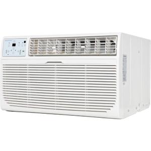 Keystone 8,000 BTU Wall Mounted Air Conditioner with Supplemental Heat and Dehumidifier Function, 115V, Wall AC for Small-Medium Sized Rooms up to 350 Sq.Ft. with Remote, Quiet, High Efficiency AC (Bright White)