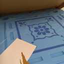 39 Inch Floating Mahjong Table for Pool, 2 Inch Thick Water Table
