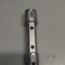 Tub Drain Remover Wrench, Double Ended Shower Drain Wrench Remover Tool for Bathroom Bathhouse Sink Tub Drainage Pipe Plumbing, Aluminum Alloy