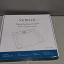 NUTRI FIT Digital Body Weight Bathroom Scale BMI, Accurate Weight Measurements Scale,Large Backlight Display and Step-On Technology,400 Pounds