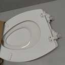 Mayfair NextStep2 Toilet Seat with Built-In Potty Training Seat, Slow-Close, Removable that will Never Loosen, Elongated, White