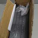 GOmaize Front Loading Black Picture Frame Set of 5,Display pictures 5x7 with mat or 8x10 without mat,Wall and Table Mounting