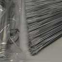 Broom, Outdoor Brooms for Sweeping Indoor, Adjustable 55" Pet Hair Removal Heavy Duty Broom for Floors Home Kitchen Garage Commercial Patio Industrial Snow (Pack of 1)