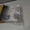 LARGER Compartment - Stackable Water Bottle Organizer Holder - for Stanley & Others' Large Tumbler - Clear Wine Rack, Cup Bottle Holder for Cabinet Home Countertop Fridge Pantry Shelf, 3 Tier Hold 9