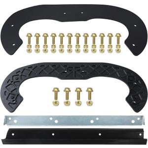 1687806 Kit, Scraper & Flights with 1752660AYP Scraper Bar Replaces 1687489, 1687489YP, 1687628YP, 1739727, 1752606, 1752606YP for Craftsman, Murray, Snapper, Simplicity Snow Blowers