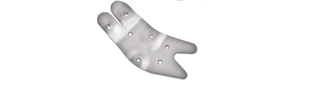 PIT66 Steering Box Frame Support Kit, Compatible with 73-91 Chevy GMC C/K Pickup  1PCS Silver