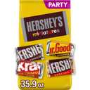 HERSHEY'S Miniatures Assorted Chocolate Candy Party Pack, 35.9 oz (EXP 08/31/26)