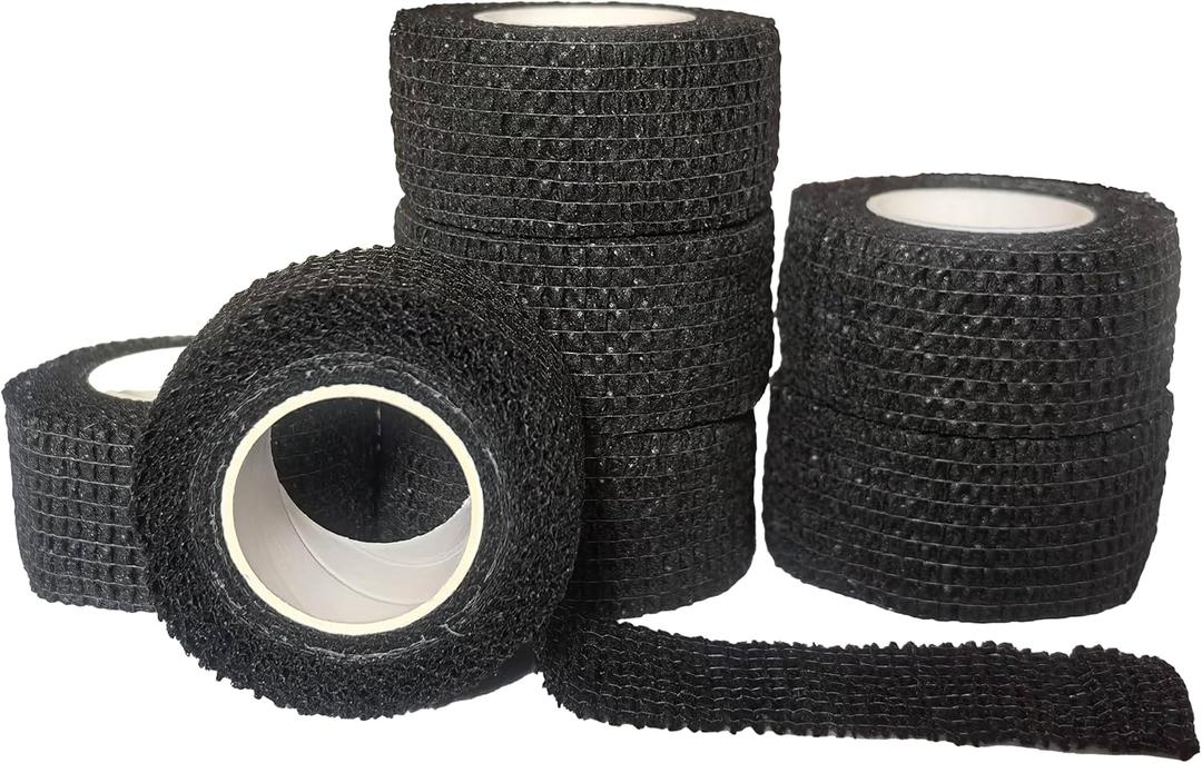 2 x Chair Leg Floor Protectors,8 Rolls Felt Pads,Furniture Pads For Hardwood Floors,Self- Adherent for Tables and Chairs,Keeps Furniture Quiet When Moving (Black, 8)