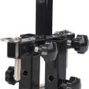 Rear Basket Convert Frame, Aluminum Alloy Multifunctional Rear Mounting Bracket Transfer Frame Rear Mounting Bracket Frame for Rear Box, Umbrella for Mobility Scooter, Cart