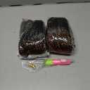 Goddess Box Braids Crochet Hair With Curly Ends 14 Inch Bohomian Box Braids Crochet Braids 8 Packs 3X Crochet Braids Synthetic Braiding Hair Extension for Black Women (14 Inch (Pack of 8), 4-30)