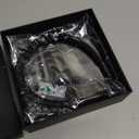 EVITA PERONI Silk Headband Thin Headbands for women Satin Headbands Non Slip and Comfortable Hairband for Women-Black