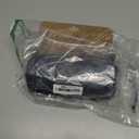 ALMSTHRE Compact Bar Bag – Midnight Black | Hard-Shell Bike Handlebar Bag with Waterproof Zipper & Adjustable Straps | Lightweight Bicycle Handlebar Bag, Compatible with Road, Gravel & MTB Bikes