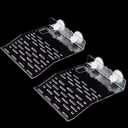 2Pcs Turtle Basking Platform for Aquarium, Turtle Floating Platform for Tank, Docks for Basking with Two Sucker Cap, 8" Width Resting, Area Acrylic Material for Reptile