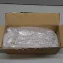 40 Pack Clear Plastic Champagne Flutes 5.5 Oz - Elegant Disposable Toasting Glasses for Wedding, Party, Birthday, Graduation Decorations & Celebrations