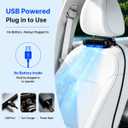 Car Fan for Front & Rear Seats, USB-Powered, Portable Seat-Mounted Cooling Fan with 3 Speeds, Quiet Brushless Motor, Baby-Friendly, Easy Installation for Cars, SUVs, Vans & Trucks